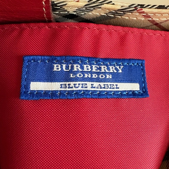 Burberry Blue Label Nova Check Nylon Mini Tote - Picture 3 of 13